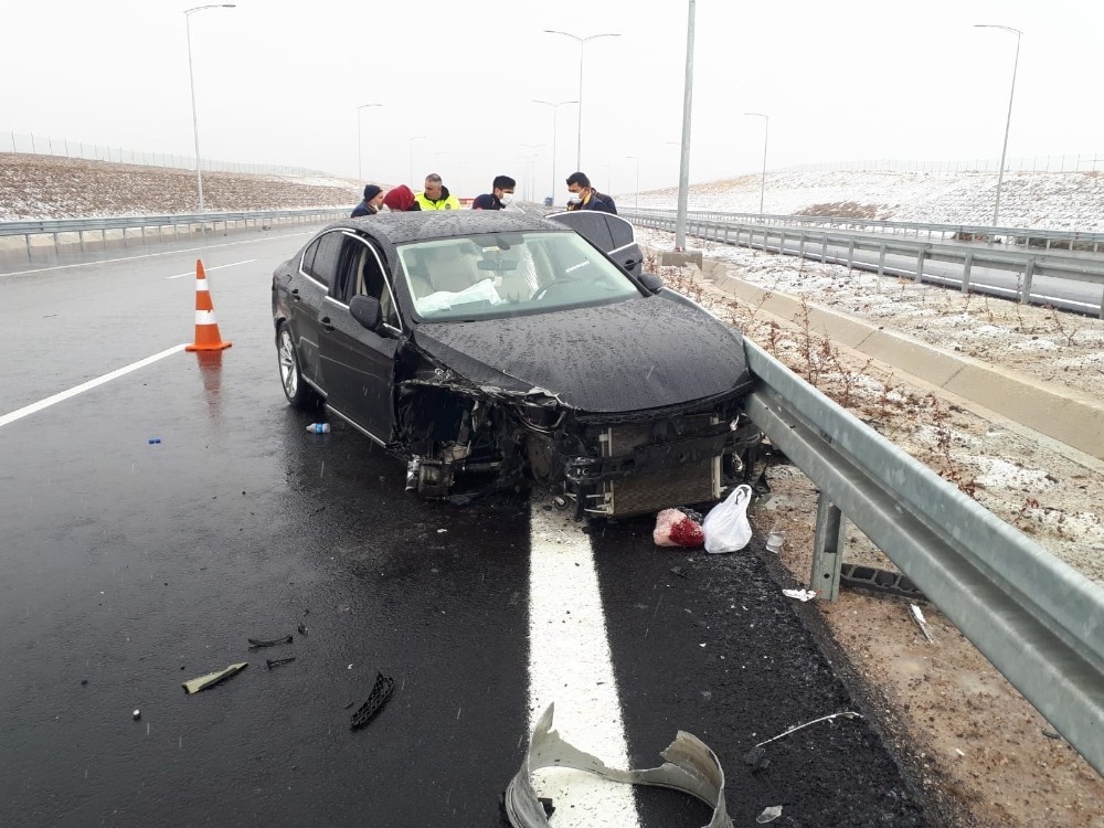 Eski Tarsus Belediye Başkanı Şevket Can kaza yaptı
