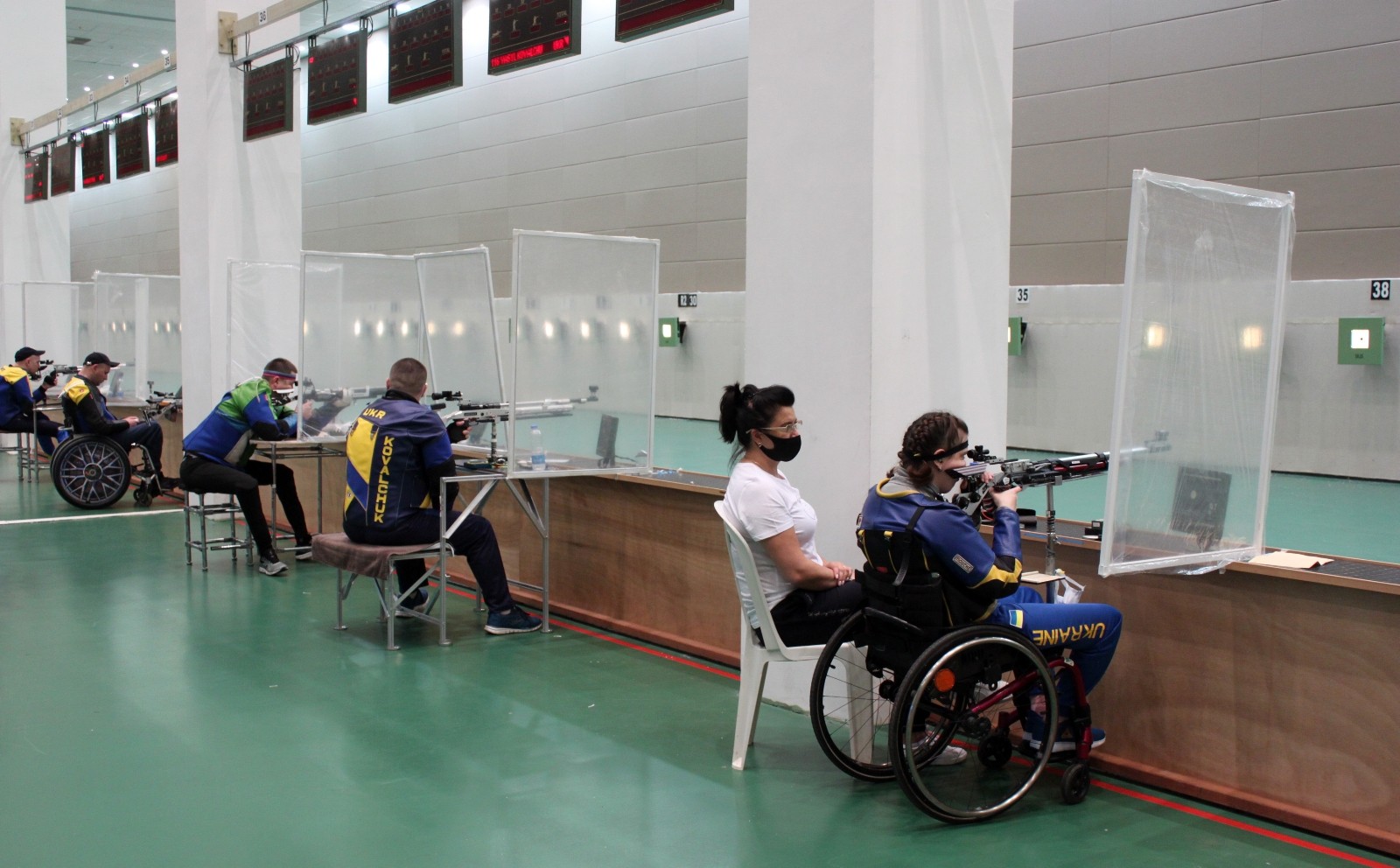 Paralimpik atıcılıkta Türkiye ve Ukrayna milli takımları ortak kampta